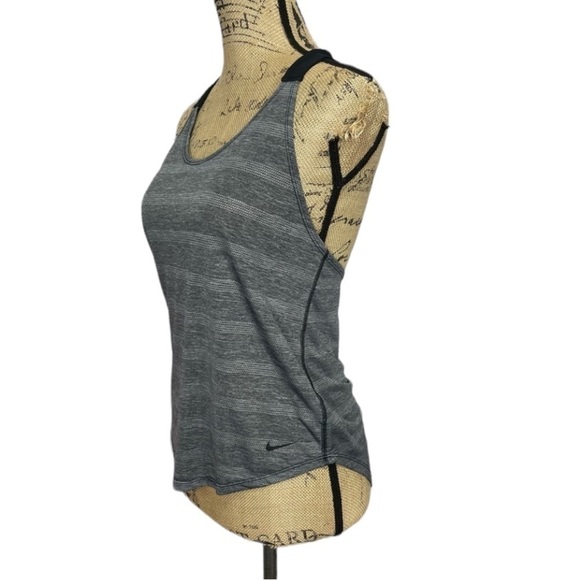 Nike Mesh Racerback Striped Athletic Tunic - Picture 3 of 11